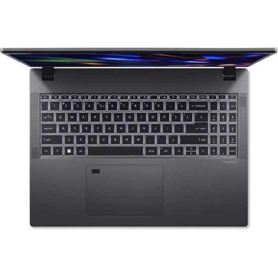 Лаптоп ACER Travelmate TMP216-51-TCO-59WL - 16" IPS WUXGA(1920x1080), Intel Core i5-1334U, 16GB DDR5, 512GB M.2 SSD, Free DOS