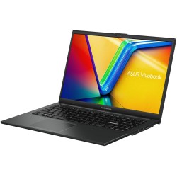 Лаптоп ASUS Vivobook Go 15 E1504FA-BQ2786 - 15.6" IPS FullHD, AMD Ryzen 5 40, 16GB LPDDR5, 512GB SSD - Черен