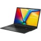 Лаптоп ASUS Vivobook Go 15 E1504FA-BQ2786 - 15.6" IPS FullHD, AMD Ryzen 5 40, 16GB LPDDR5, 512GB SSD - Черен