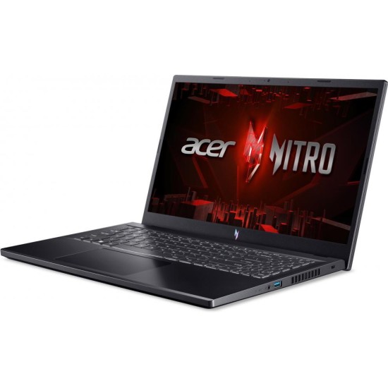 Лаптоп Acer Nitro V ANV15-51-5834 15.6" FHD IPS, Intel Core i5-13420H, 16GB DDR5, 512GB NVMe SSD, RTX 2050 4GB, Nо OS, Кирилизиран