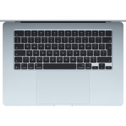 Лаптоп Apple MacBook AIR 15" M4 10C CPU, 10C GPU, 16GB, 256GB-ZEE, SKY BLUE