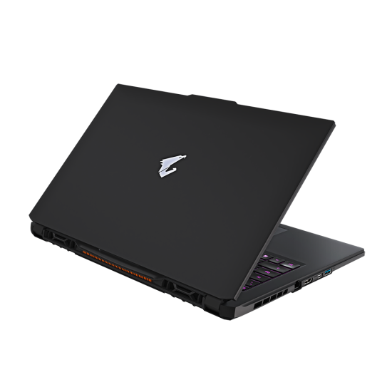 Лаптоп GIGABYTE AORUS 7 9KF Intel Core i5-12500H, 17.3 IPS, FHD 360Hz, 2x8GB DDR4, 512GB SSD Gen4, nVIDIA RTX 4060 8GB GDDR6, Windows 11 Home, РАНИЦА