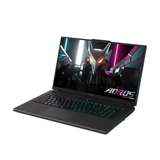 Лаптоп GIGABYTE AORUS 7 9MF Intel Core i5-12500H, 17.3 IPS, FHD 360Hz, 2x8GB DDR4, 512GB SSD Gen4, nVIDIA RTX 4050 6GB GDDR6, Free DOS