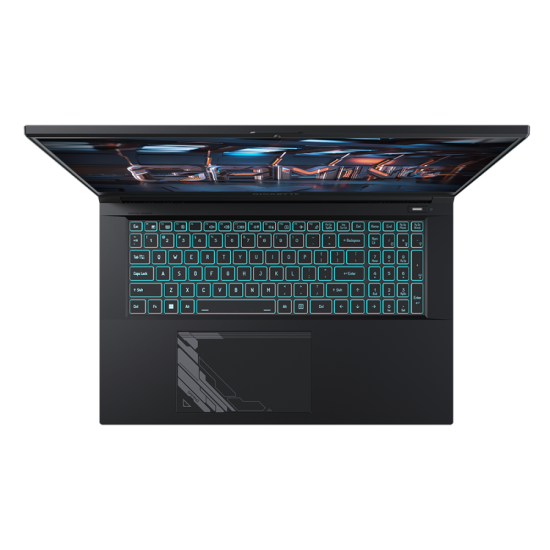 Лаптоп GIGABYTE G7 KF Intel Core i5-12500H, 17.3 IPS, FHD 144Hz, 2x8GB DDR4, 512GB SSD Gen4, nVIDIA RTX 4060 8GB GDDR6