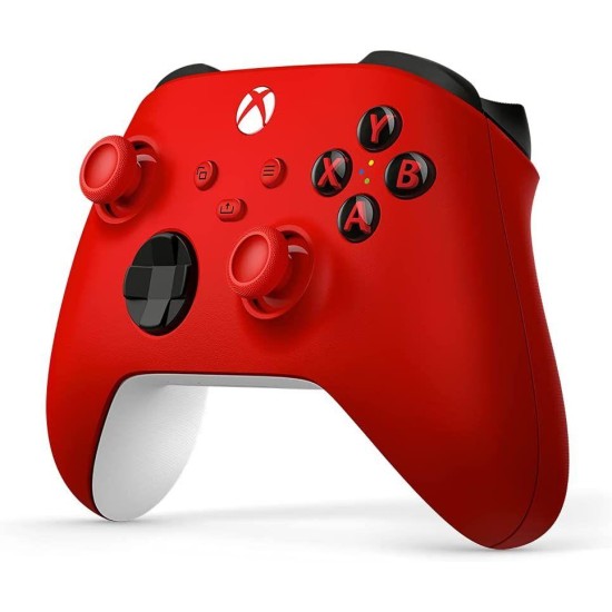 Геймърски контролер Microsoft, За Xbox, Безжичен, Червен