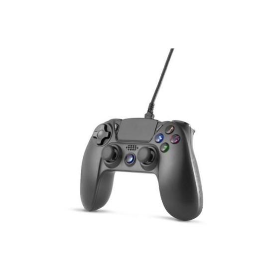 Геймърски контролер Spartan Gear - Hoplite 2 Wired Controller - Super Gamer (Special Edition) PC/PS4, Черен