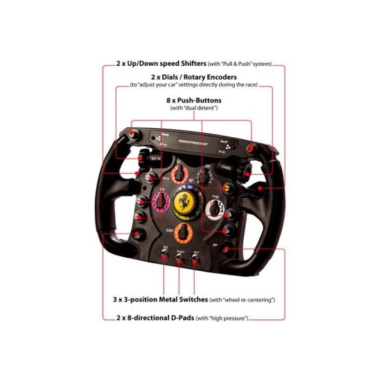 Волан THRUSTMASTER, Ferrari F1 Wheel Add-On, серия  Ferrari