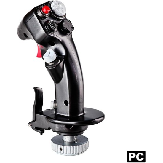 Жичен джойстик Thrustmaster F-16C Viper, Авиосимулатор за PC, Черен Жичен джойстик Thrustmaster F-16C Viper, Авиосимулатор за PC, Черен