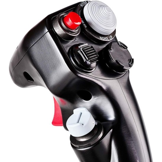 Жичен джойстик Thrustmaster F-16C Viper, Авиосимулатор за PC, Черен Жичен джойстик Thrustmaster F-16C Viper, Авиосимулатор за PC, Черен
