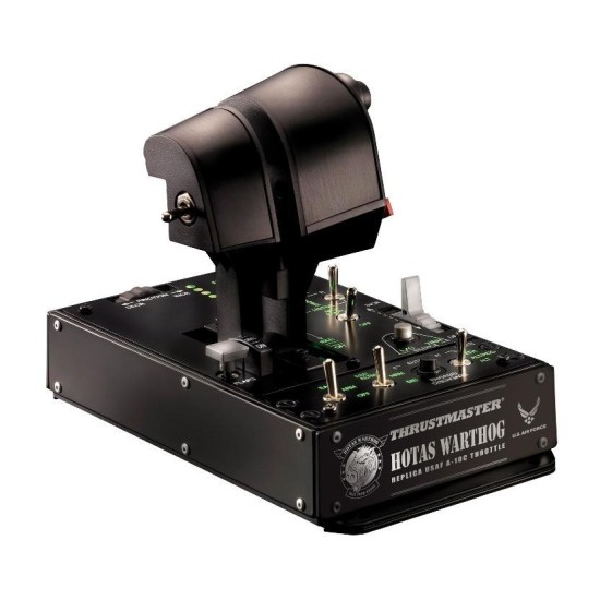 Жичен джойстик,  авиосимулатор Thrustmaster HOTAS Warthog Dual Throttles  за PC, Черен