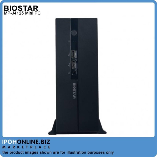 Barebone Biostar J4125NHU Intel Celeron J4125 Processor, 2xDIMM DDR4