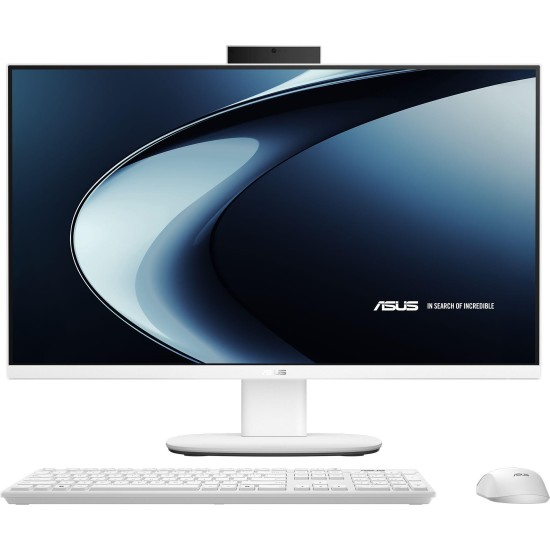 Kомпютър All-in-One ASUS ExpertCenter V400 V470VA-WPE079W - 27" inch IPS FHD(1920x1080) Intel Core 7 240H, 16GB DDR5, 512 GB SSD, Win 11 Home - Бял