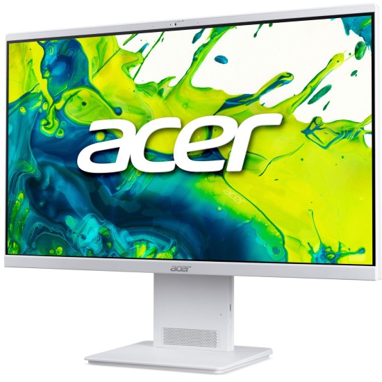 Kомпютър All-in-One Acer Aspire S24B-U7 DQ.BSGEX.004 - 23.8" inch IPS FHD(1920x1080) Intel Core 7 155U, 16GB DDR5, 512 GB SSD - Бял
