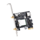 Безжичен PCI Express адаптер Gigabyte GC-WB1733D-I, 2x2 802.11ac 160MHz, Bluetooth 5.0