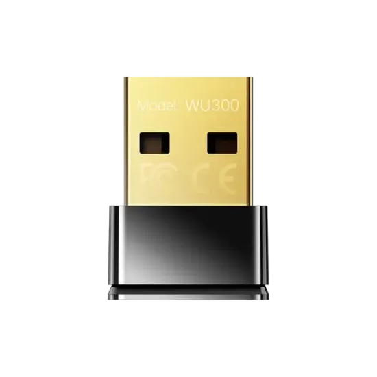 Безжичен нано адаптер Cudy WU300 WiFi 6, 286 Mbps, USB 2.0