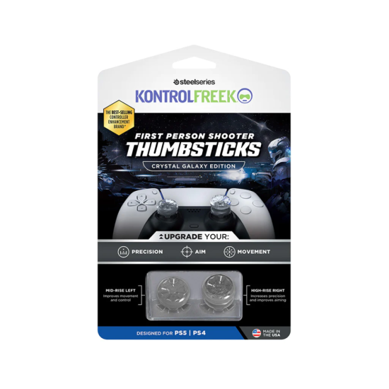 Аксесоар KontrolFreek FPS Thumbsticks Crystal Galaxy Edition за PS5 DualSense