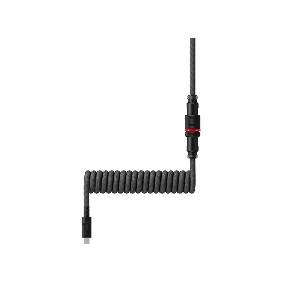Кабел за клавиатура HyperX Coiled Cable USB-C Gray-Black