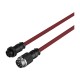Кабел за клавиатура HyperX Coiled Cable USB-C Red-Black