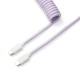 Кабел за клавиатура Keychron Coiled Aviator Light Purple