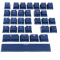 Капачки за механична клавиатура Ducky Navy 31-Keycap Set Rubber Backlit Double-Shot US Layout