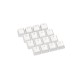 Капачки за механична клавиатура ENDORFY - 104 бр PBT, US Layout, Onyx White