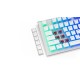 Капачки за механична клавиатура ENDORFY - 104 бр PBT, US Layout, Onyx White