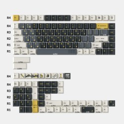 Капачки за механична клавиатура Keychron Cherry Profile Dye-Sub PBT Full Keycap Set - Retro Garage