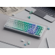 Капачки за механична клавиатура Keychron Cherry Profile Dye-Sub PBT Full Keycap Set - Cloud and Snow