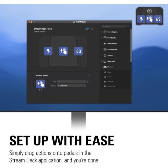 Контролер Elgato Stream Deck Pedal