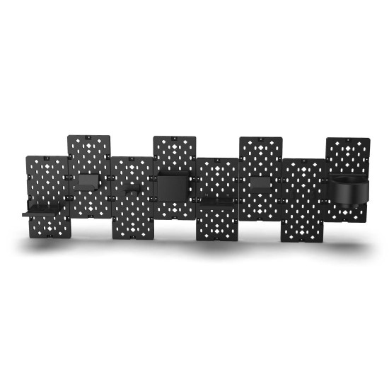 uRage модулен комплект Peg Board, монтаж на стена/маса, черен uRage модулен комплект Peg Board, монтаж на стена/маса, черен