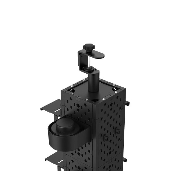 uRage модулен комплект Peg Board, монтаж на стена/маса, черен uRage модулен комплект Peg Board, монтаж на стена/маса, черен