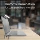 ACT LED лампа за лаптоп с регулируема яркост и щипка, USB захранване