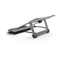 Докинг станция Hama "Connect2Office Stand" USB-C, Стойка за лаптоп, 12 порта Докинг станция Hama "Connect2Office Stand" USB-C, Стойка за лаптоп, 12 порта