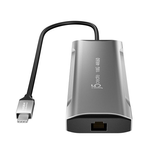 Докинг станция j5create JCD392 100W, USB-C, 10Gbps, 4K60