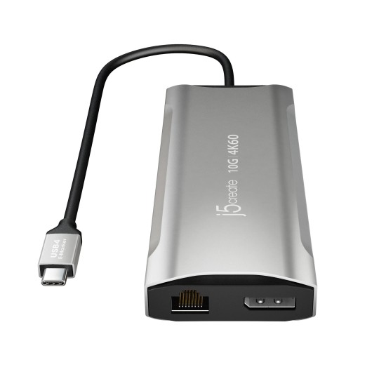 Докинг станция j5create JCD397 100W, 4K60 Elite USB-C, 10Gbps