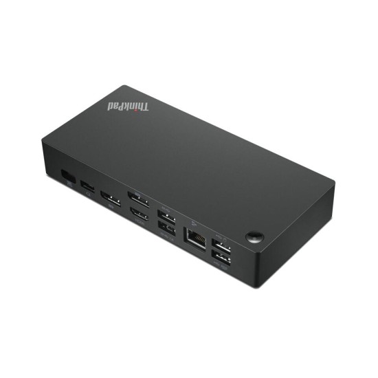 Lenovo Универсална USB-C докинг станция, Dock Gen3 HDMI, 2 X DP, 1 GbE, 90W