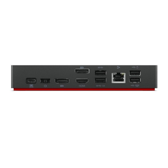 Lenovo Универсална USB-C докинг станция, Dock Gen3 HDMI, 2 X DP, 1 GbE, 90W