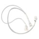 Кабел Kolink PWM 1-2 Сплитер - 35 cm, оплетен, Бял