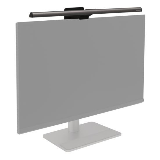 Лампа за четене за монитор BenQ ScreenBar Halo 2 - Тъмно сива