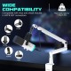 Стойка за микрофон FIFINE BM88 White High End Boom Arm Stand Стойка за микрофон FIFINE BM88 White High End Boom Arm Stand