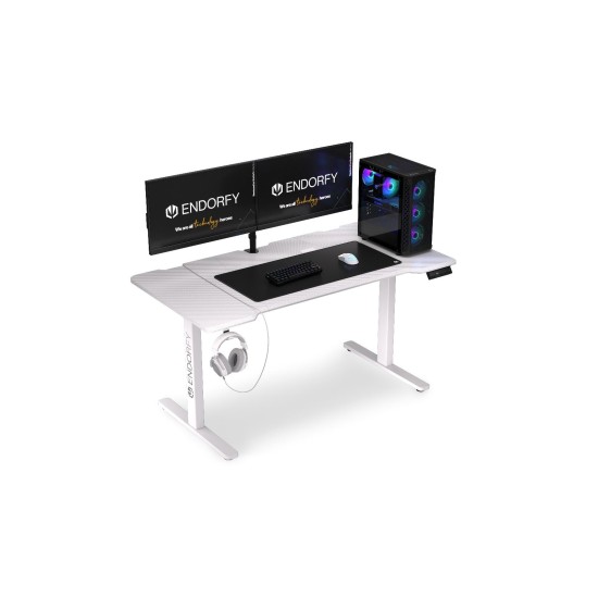 Геймърско бюро ENDORFY - Atlas L Electric - Onyx White Геймърско бюро ENDORFY - Atlas L Electric - Onyx White