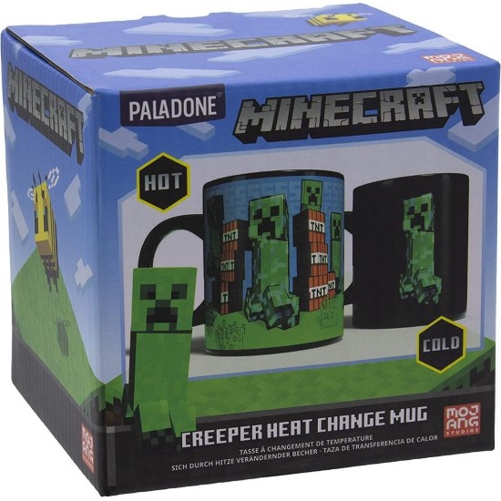 Чаша Paladone Minecraft Creeper Heat Change Mug