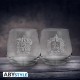 Комплект чаши ABYSTYLE HARRY POTTER Gryffindor & Slytherin, 2 бр., Прозрачен