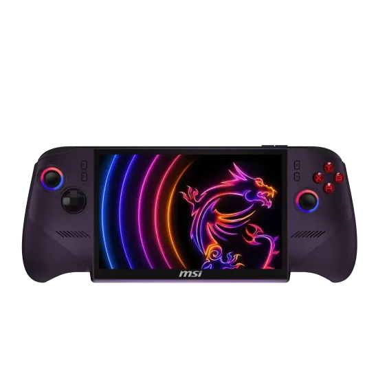 Игрова конзола MSI Claw 8 EX AI+ CG3EM - 8" IPS FHD+(1920x1200) 120Hz VRR, Intel Arc G3 Extreme, 32GB LPDDR5x, 1TB SSD, Win 11 Home - Void Purple