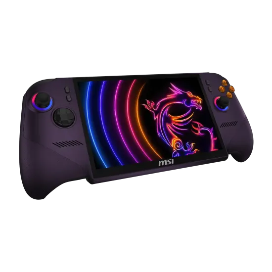 Игрова конзола MSI Claw 8 EX AI+ CG3EM - 8" IPS FHD+(1920x1200) 120Hz VRR, Intel Arc G3 Extreme, 32GB LPDDR5x, 1TB SSD, Win 11 Home - Void Purple