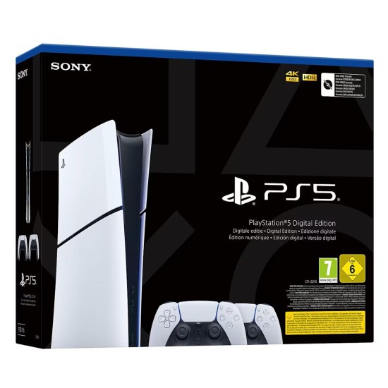Конзола Sony PlayStation 5 Digital + DualSense Bundle Конзола Sony PlayStation 5 Digital + DualSense Bundle