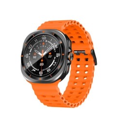 XO Смарт часовник Watch Ultra Amoled - черен, бял, оранжев