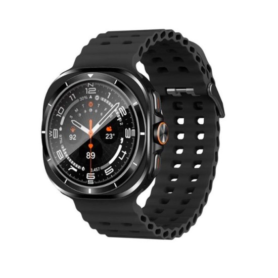 XO Смарт часовник Watch Ultra Amoled - черен, бял, оранжев