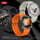 XO Смарт часовник Watch Ultra Amoled - черен, бял, оранжев