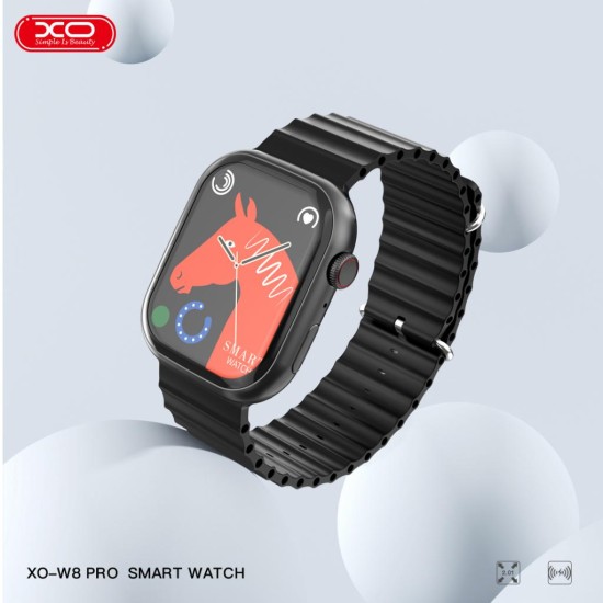 XO Смарт часовник W8 Pro - сив